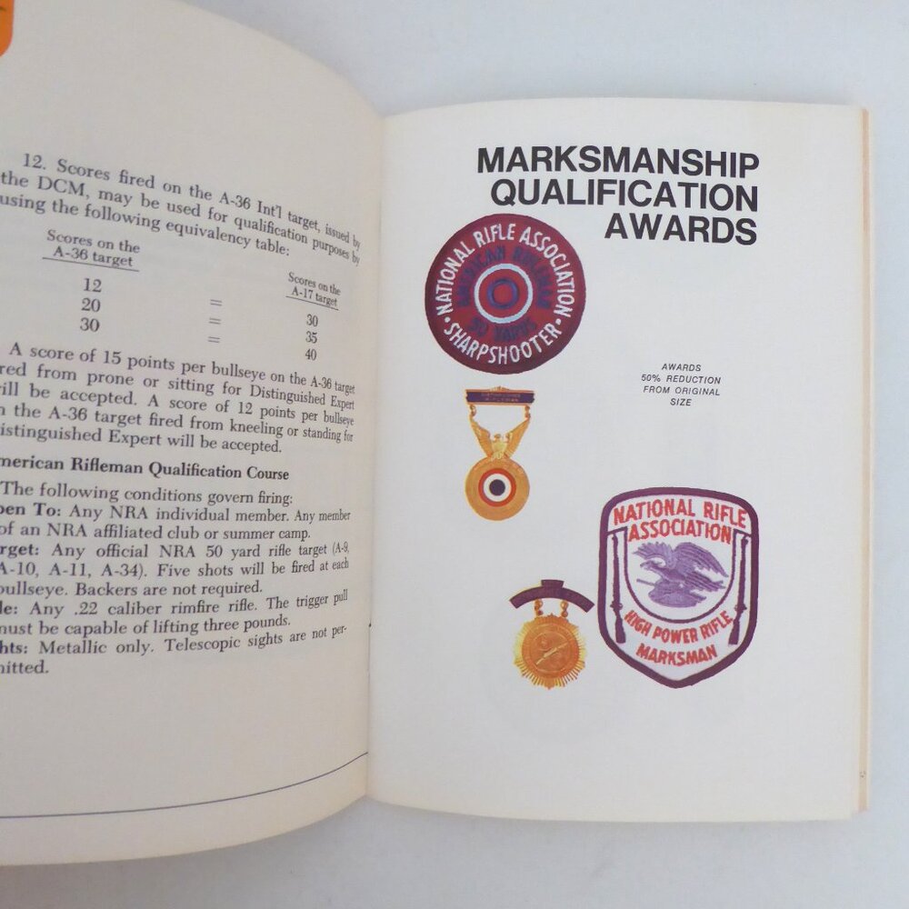 NEW VINTAGE 1971 NRA JUNIOR PROGRAM HANDBOOK SOFT COVER BOOK - Picture 6 of 11